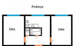 2 izbový byt na Sídlisku 2 – fotka 3